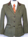 J 71 green tweed with brown , feint gold and rust overcheck.jpg